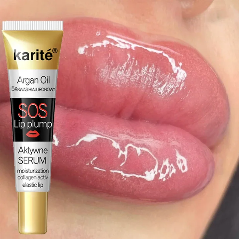 Brilho Labial Instantâneo Volumising, Hidratante, Reduzir as Linhas Finas dos Lábios, Óleo, Impermeável, Batom Líquido, Maquiagem, Lábios Sexy, Matiz Cosmética