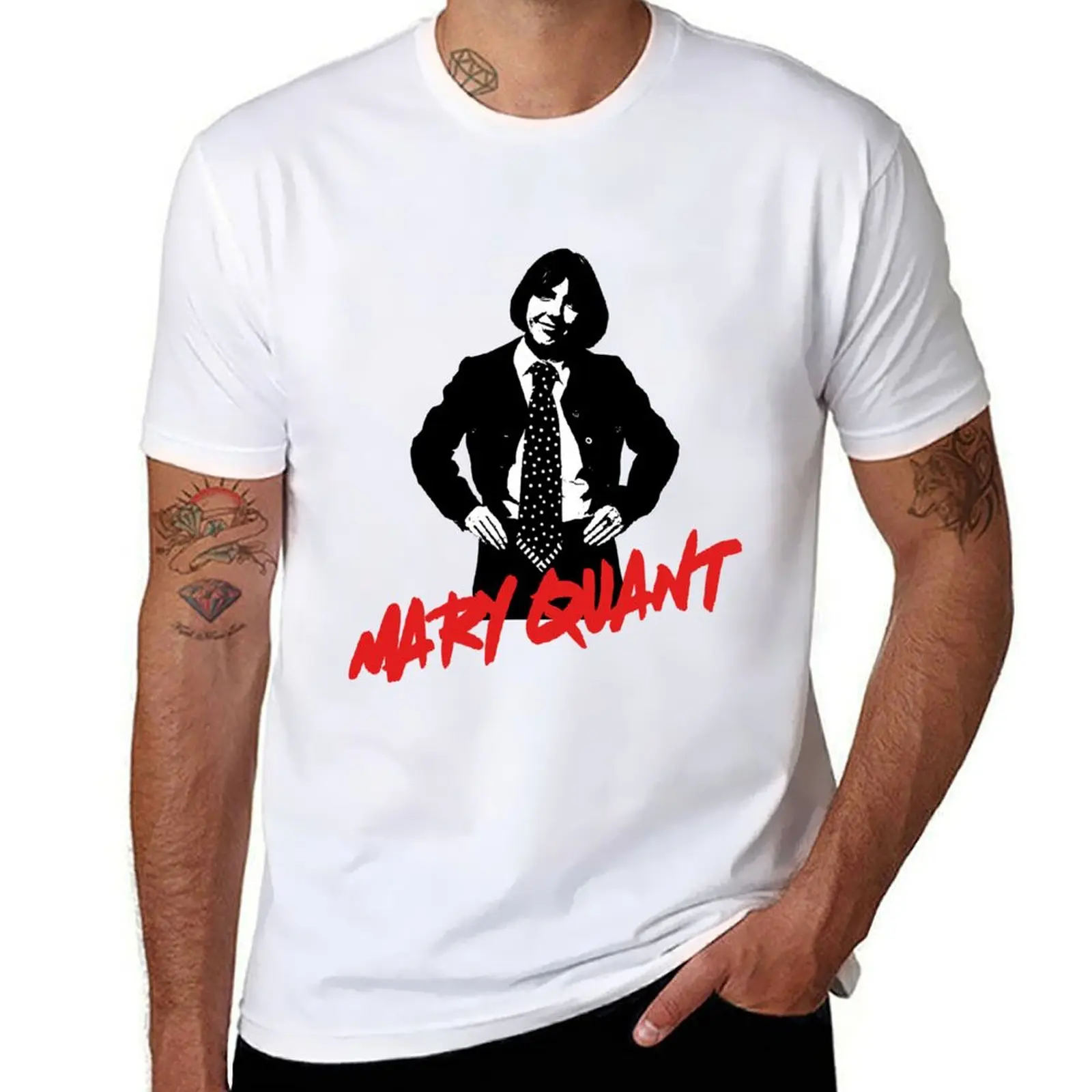 

Mary Quant T-Shirt t shirts with prints t shirts for man pack cotton t shirts for man graphic funny T-Shirt