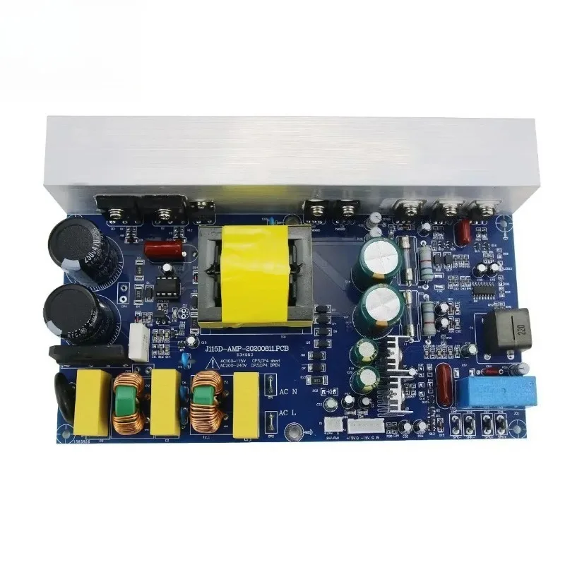 Amplificador de Potencia de 1000W, Placa de Audio Clase D Mono, Amplificador de Sonido Digital con Fuente de Alimentación Conmutada para Cine en Casa