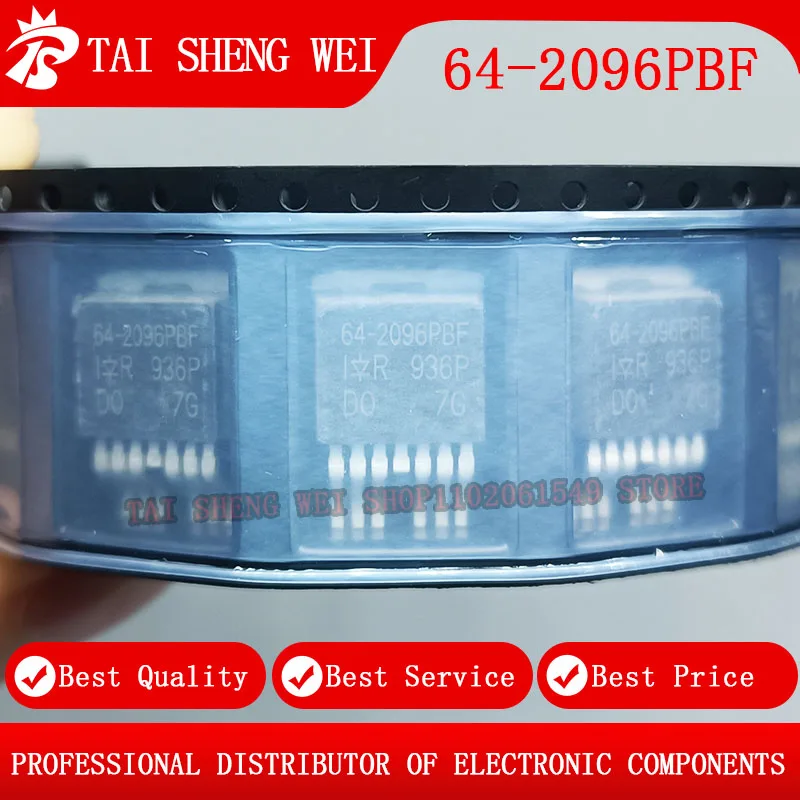 

10pcs 64-2096PBF 64-2096 2096PBF MOSFET N-CH 75V 160A TO263-7 TO-263 IC