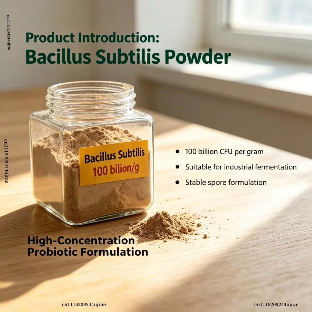 High Purity Bacillus Subtilis For Plant Growth, Water Purification & Livestock Feed Supplement Organic Fertilizer