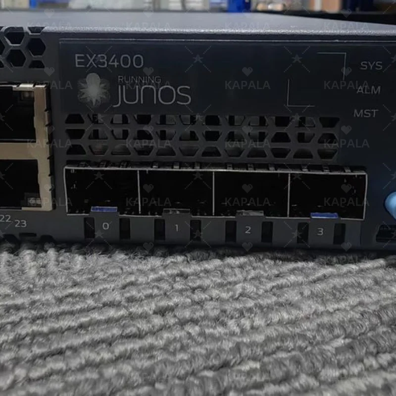 Juniper EX3400-24T Netzwerk-Switch mit 10/100/1000 Mbit/s Services Gateway Vollduplex-Halbduplex-POE-Funktion