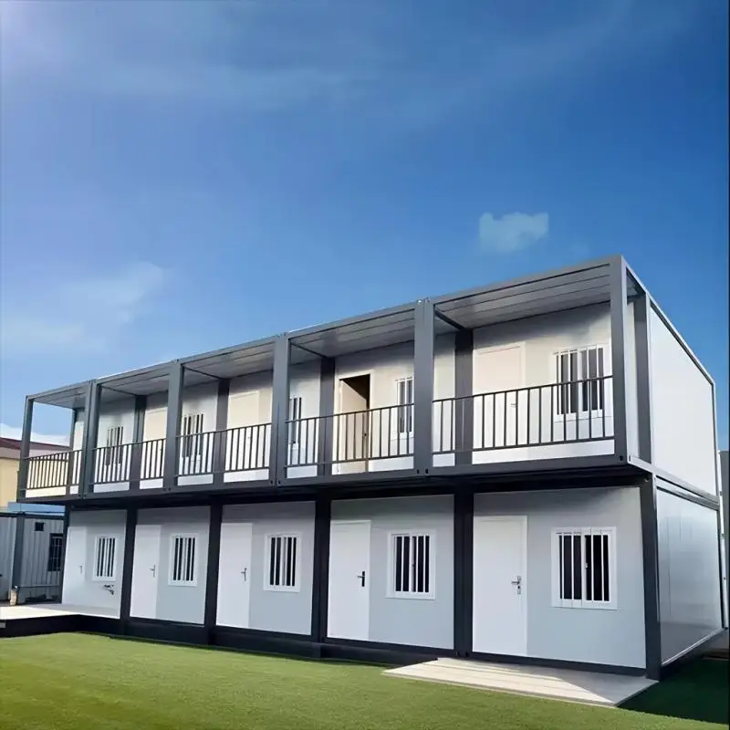 20ft 40ft Prefab Container House Waterproof Mobile Tiny House for Hotel Dorm りたたみコンテナハウス