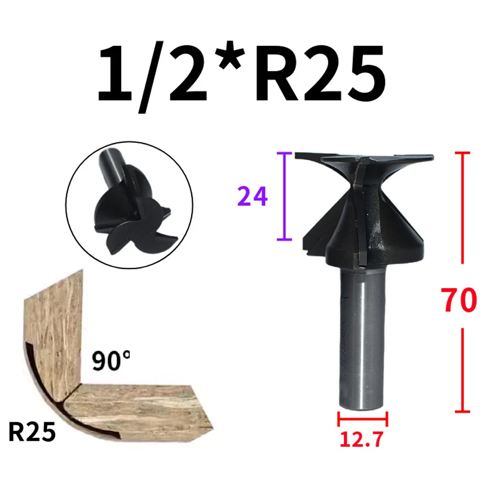 Drill Bit 1/2 In Router Bit Smooth And Precise Curves for versatile Woodworking Applications For Art Installations