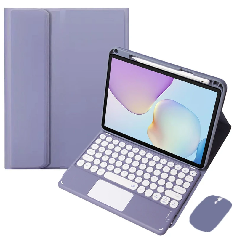 

Tablet Trackpad Keyboard for Huawei MatePad 11.5 2025 TXZ-W09 11.5 inch Tablet Keyboard Case with Pencil Slot Stand Cover