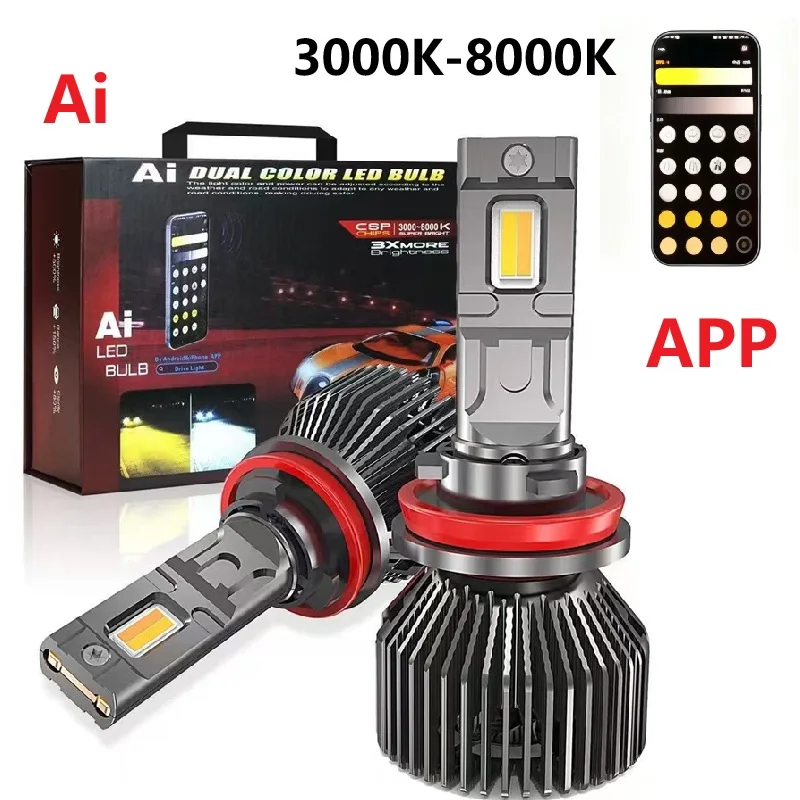 �y�Z�[�����z2���� H4 �ԗpLED�w�b�h���C�g Bluetooth�A�v���Ή� 3000K-8000K H1 H7 H8 H11 HB3 9005 HB4 9006 �����ԗp�d�� LED���C�g �ԗp�w�b�h���C�g 12V