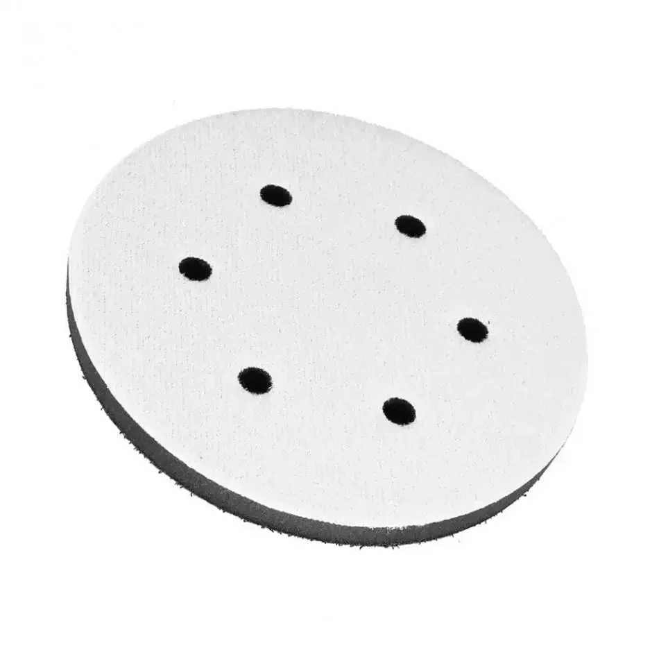 Foam Soft Interface Pad Hook and Loop Sponge Cushion Buffer Pad Protection 5''6'' For Sanding Disc Polishing Abrasive Tools
