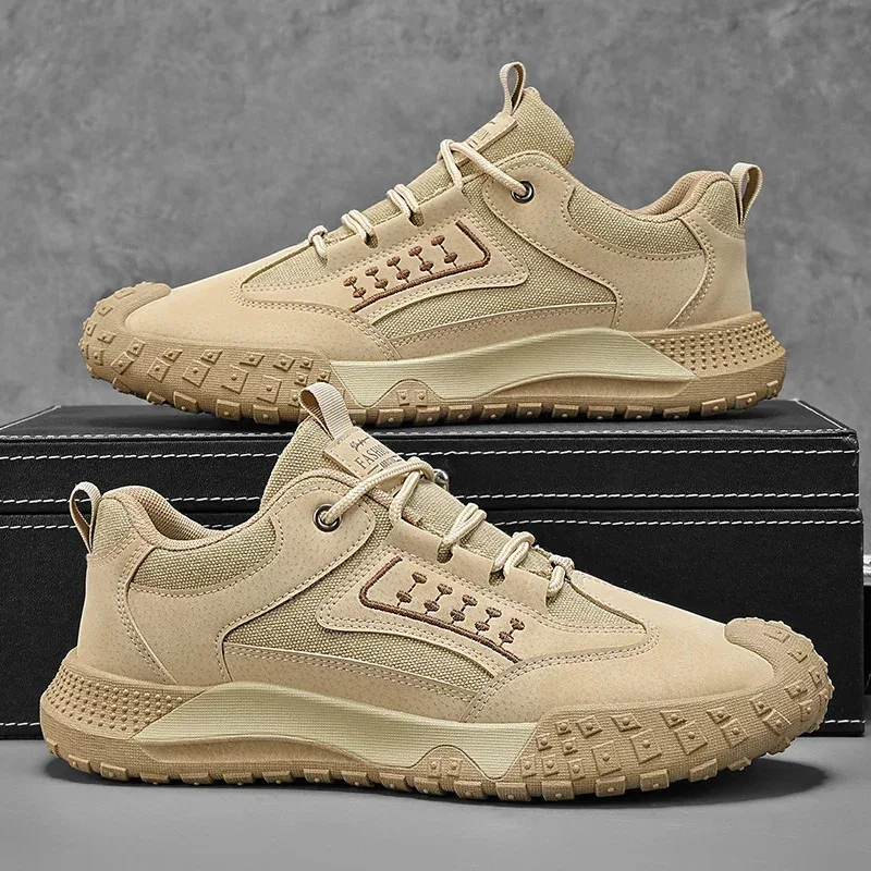 الربيع والخريف حذاء كاجوال تنفس الرياضة عدم الانزلاق خفيفة الوزن تنفس الرجال سميكة وحيد الأخفاف أحذية للرجال