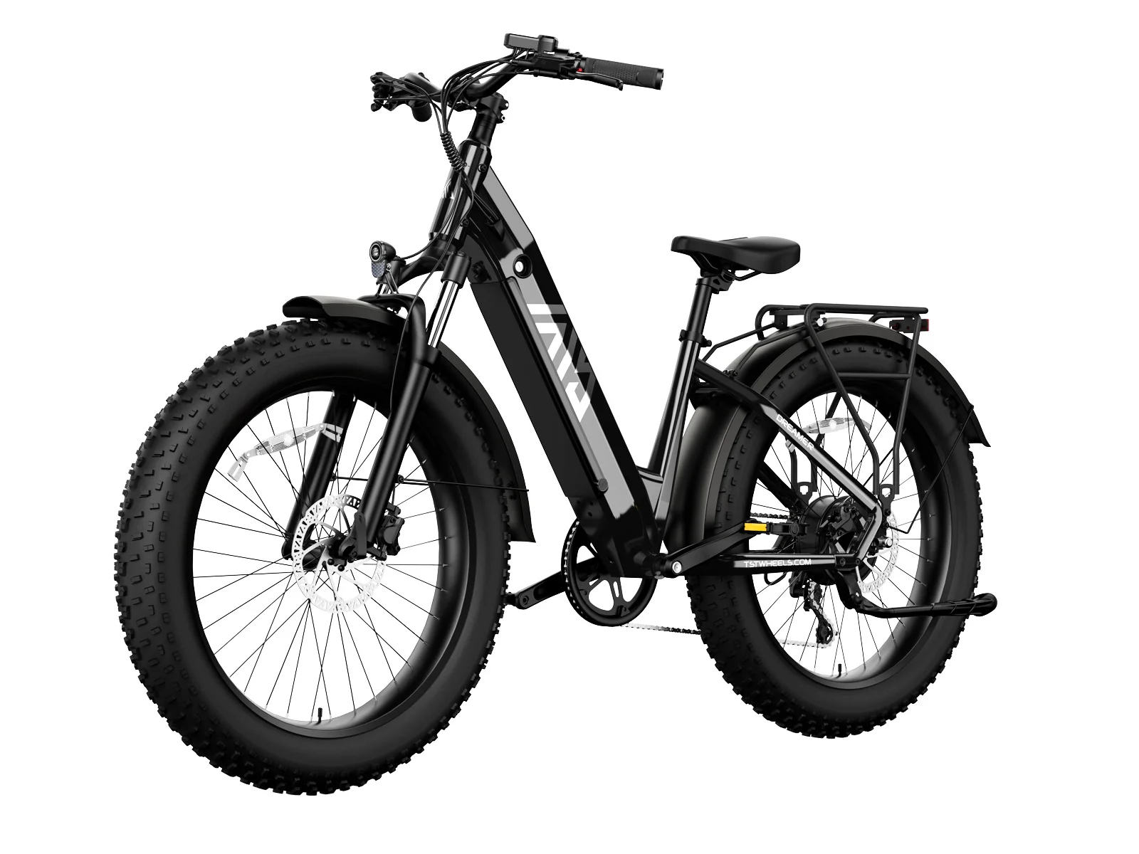 

F622 26 Inch Off Road Motor 750W Fat Tire Ebike 7 Speed Hydraulic Disc Brake Fat Mountain Bike