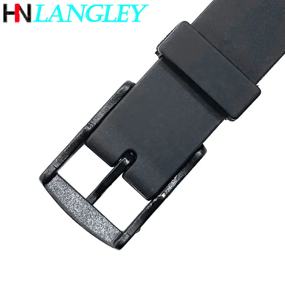 Watchband for Casio F91W F84 F105/108 A158/A168 AE1200/1300 Bracelet 12mm 18mm Soft Silicone Resin Strap for LQ-139/130/140 Belt