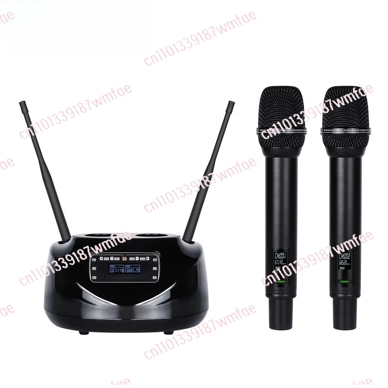 

GAW-CD6 High Quality Dynamic Handheld Rechargeable Wireless Noise Cancelling Karaoke Microphone
