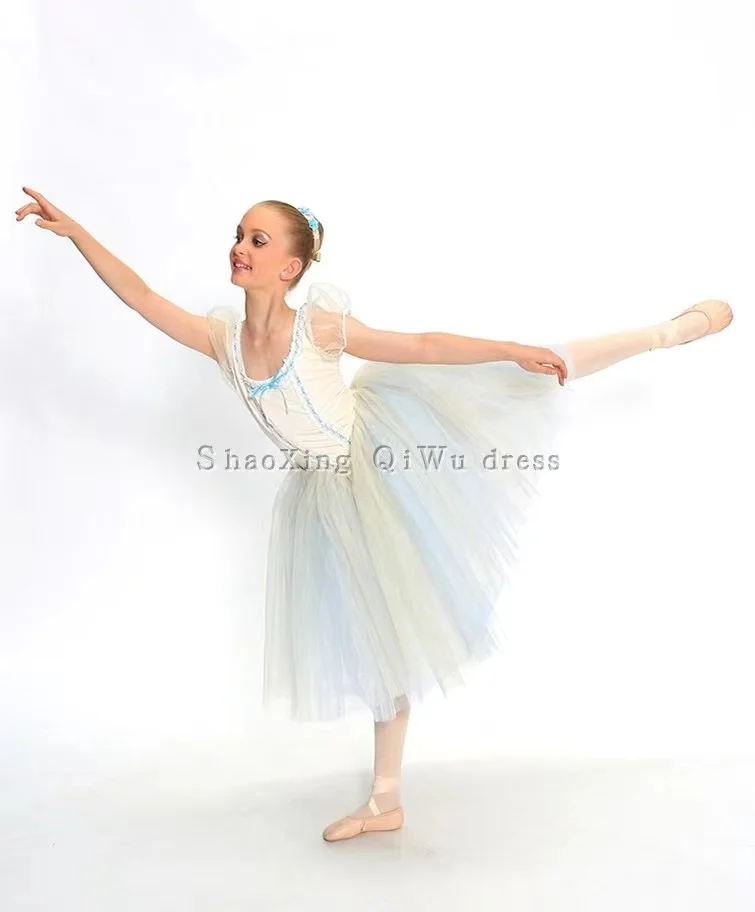 Jurk Tule Rok Volwassen Balletkostuums