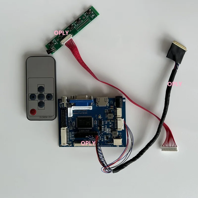 

For B089AW01 V1 B089AW01 V3 B089AW01 WLED VGA AV HDMI-Compatible 40Pin LCD Panel LVDS 8.9" 1024×600 Display Controller board Kit