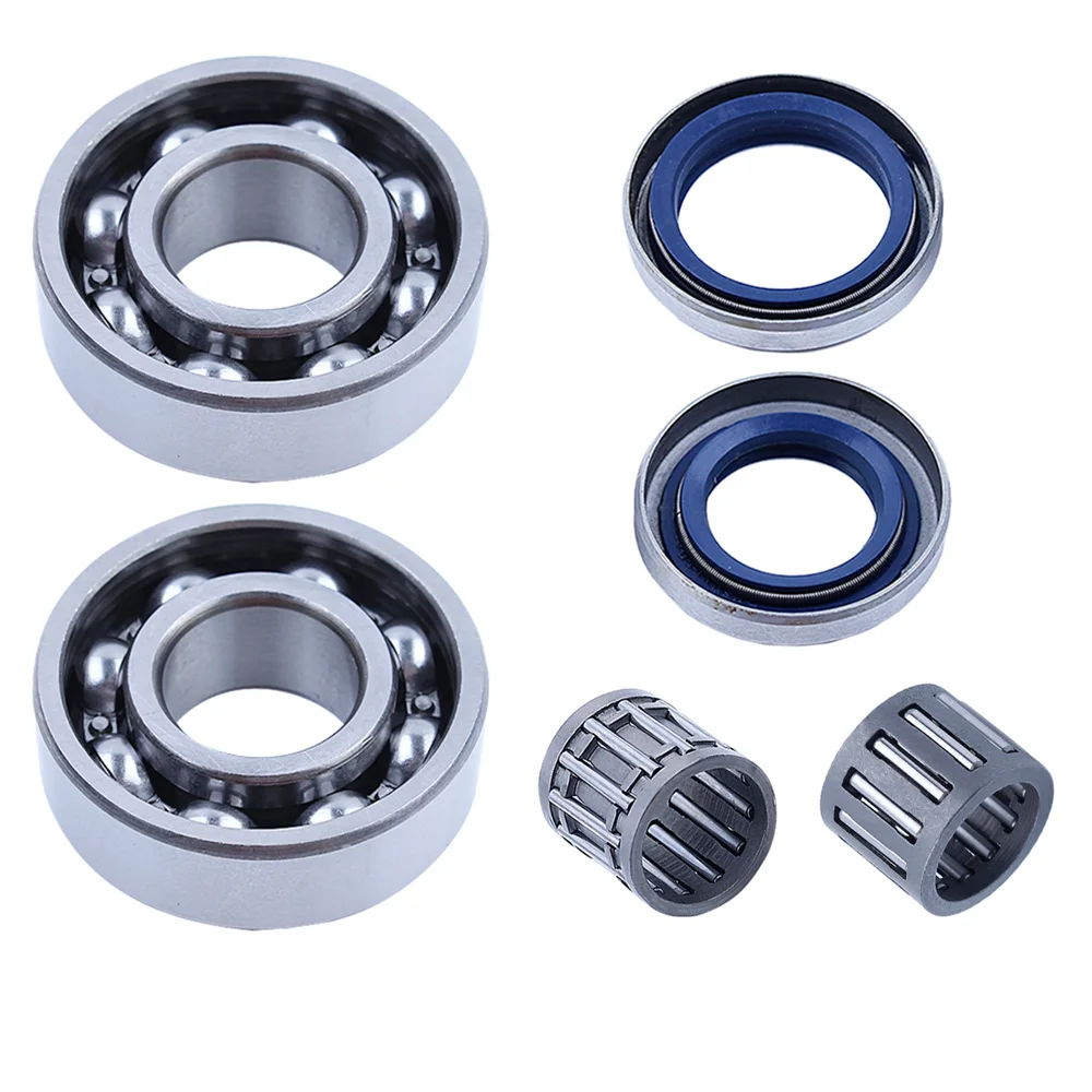 Crank Crankshaft Bearing Oil Seal Set For Husqvarna Chainsaw 362 365 371 372 Xp Home and Garden Products