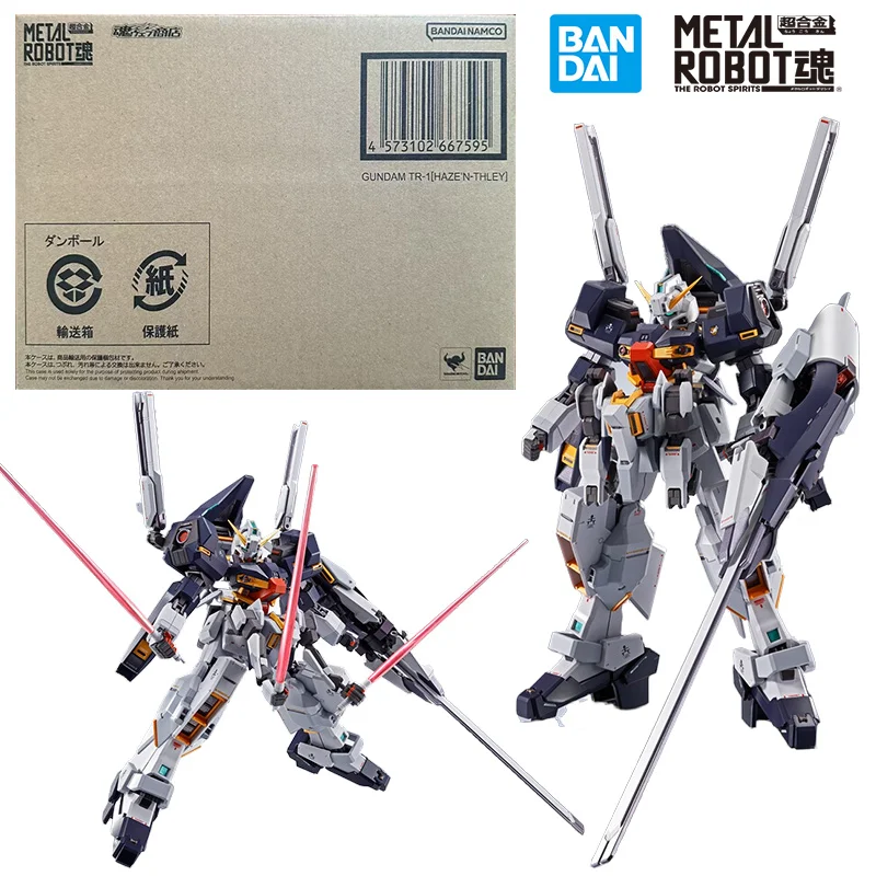 Bandai Metal Robot Spirits Gundam Tr-1 [Haze'n-Thley] 15Cm Anime Original Action Figure Model Toy Birthday Gift Collection