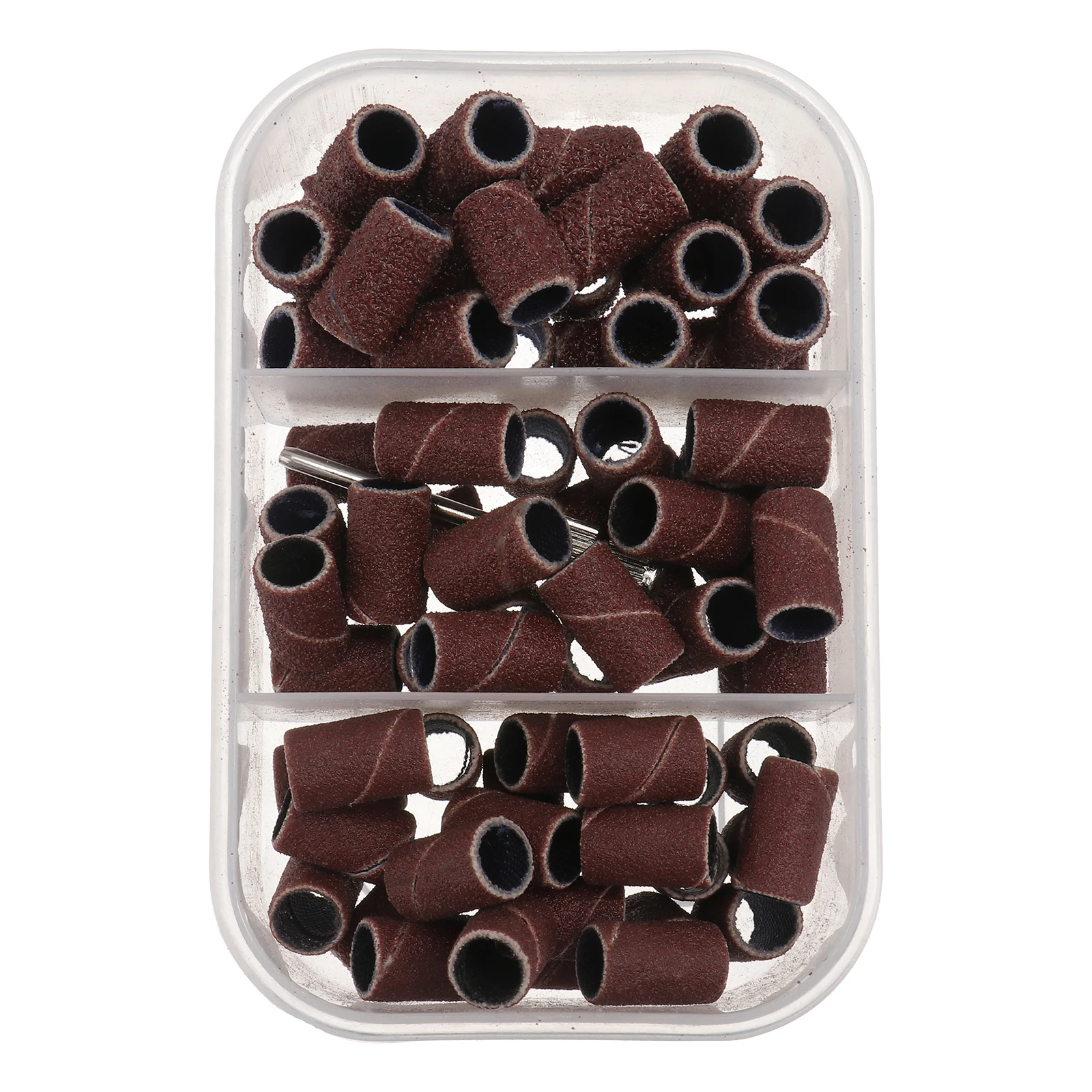 1 صندوق الرملي العصابات قسط مانيكير طحن رؤساء لإزالة طلاء الأظافر دائم مسمار الفن تلميع أداة التبعي #3