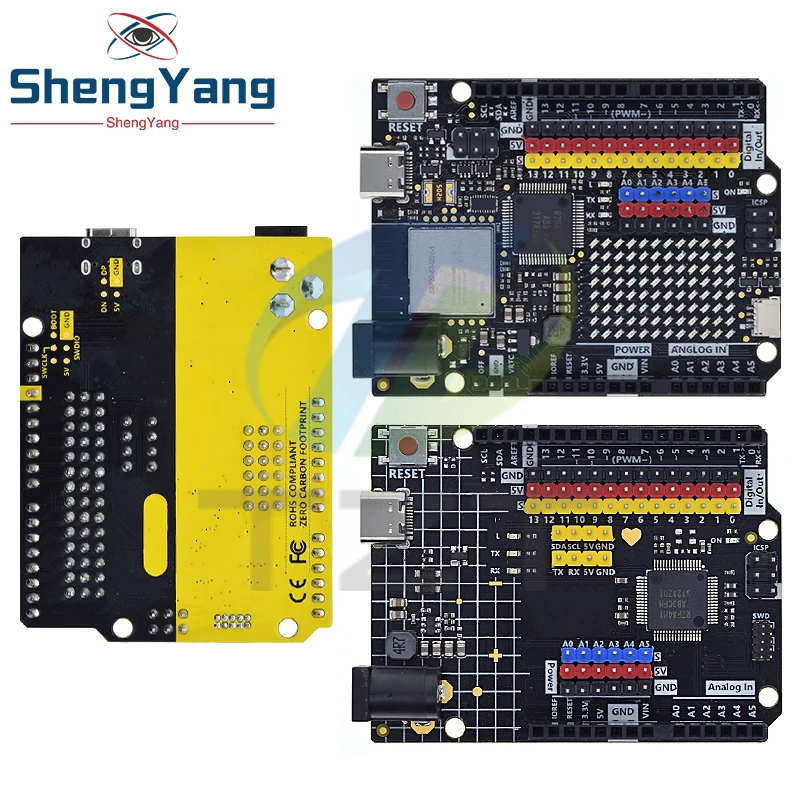 Imagem -02 - Tzt Uno-tipo-c Placa de Desenvolvimento Usb Edição Wifi Programação Arduino Learning Controller Uno r4 Esp32-s3