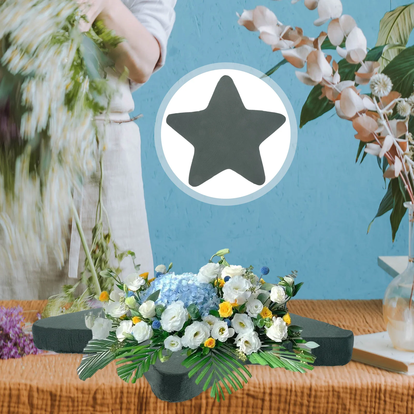 

Flower Mud Absorbent Floral Arrangements Base Packaging Dried Supplies Green Bases