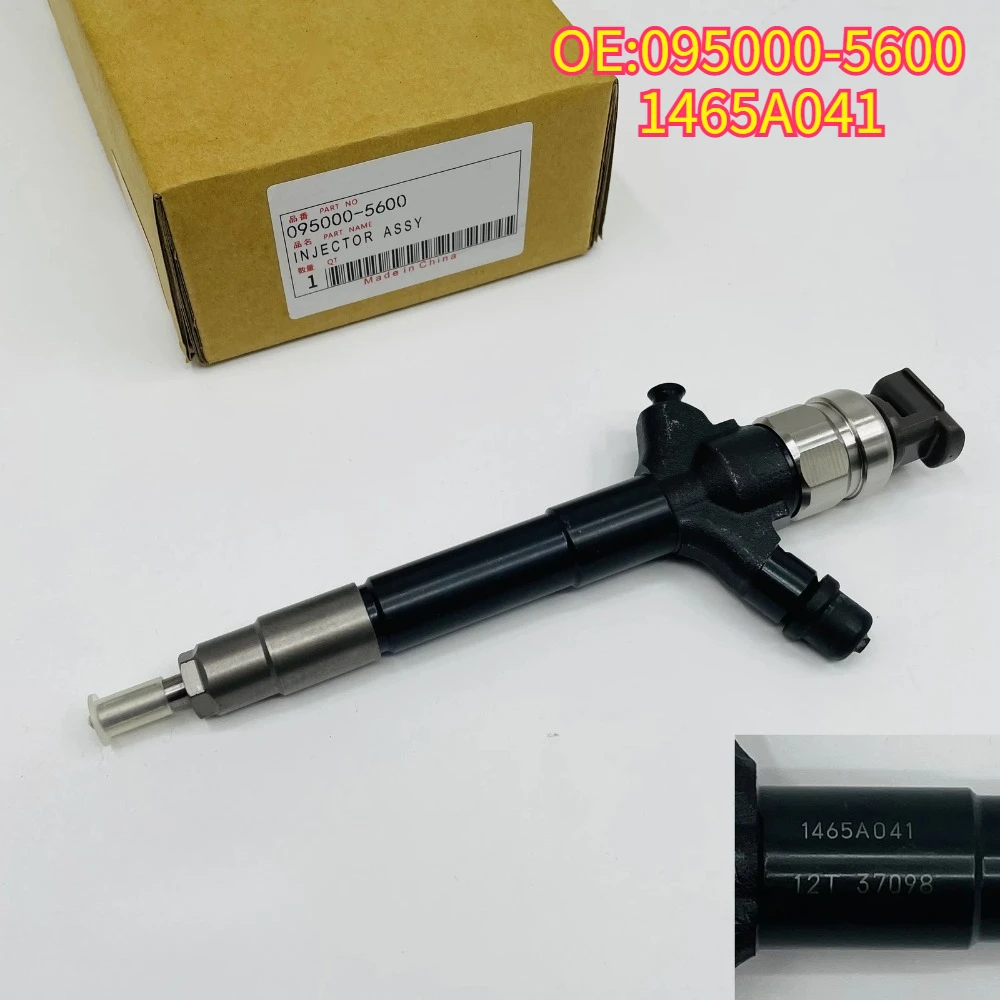 

High quality New For 095000-5601 1465A041 Common Rail Injector for Denso Mitsubishi L200 4D56 Euro4
