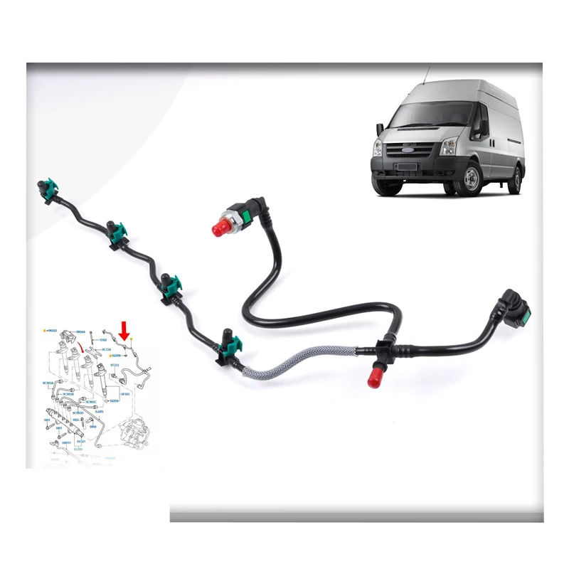

FOR FORD TRANSIT MK7 2.2 FUEL INJECTOR RETURN PIPE LEAK OFF 1473393
