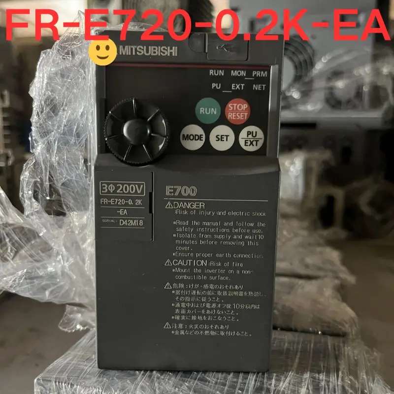 

Second-hand test OK,frequency converter FR-E720-0.2K-EA