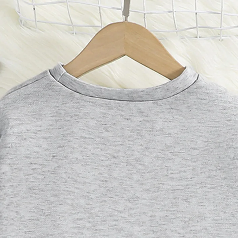 2025 الخريف الشتاء الاطفال رياضية الأطفال الفتيات ملابس عادية المحاصيل تي شيرت كامل + واسعة الساق بدل رجالي المراهق 4 8 إلى 10 12 سنة