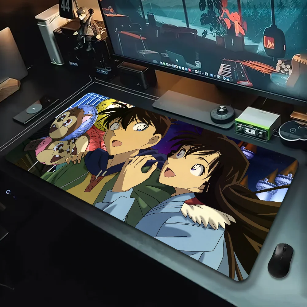 

Cute D-Detectives Anime C-Conan Mousepad Keyboard Mat Pads Gaming Desk Protector Laptops Large Cartoon Deskmat Mats Cute