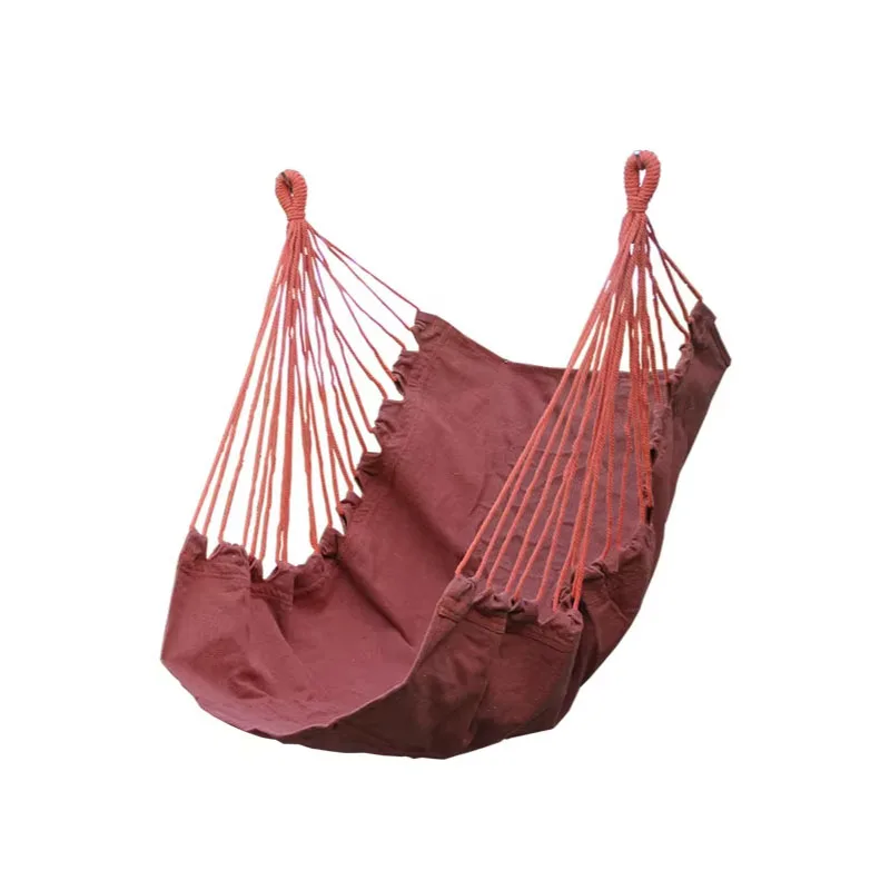 Hammock Swing Chair Hanging Rope Chair Portable Porch Seat for Indoor Outdoor US Warehouse Drop Shipping Available