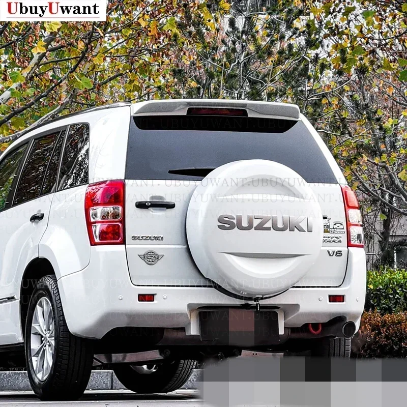 Exterior Accessories High Quality Material Rear Trunk Top Wings ABS Body Kit Car Roof Spoiler For Suzuki Grand Vitara 2004--13