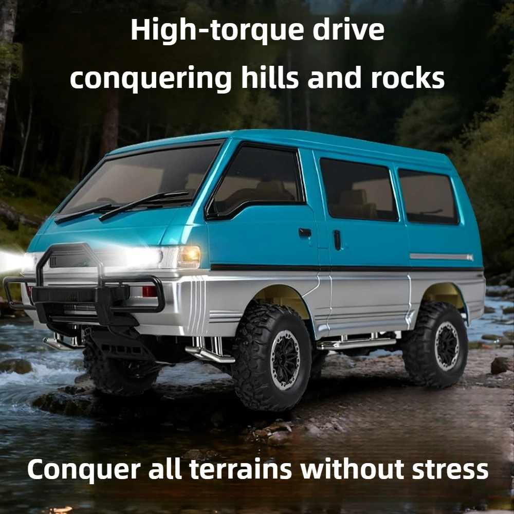 

1/12 RC LD1296 Пульт дистанционного управления 4WD Альпинистский автомобиль двухскоростной ​ ​ Механический переключатель с металлической шестерней для бездорожья, дрифта, игрушка-фургон с дистанционным управлением