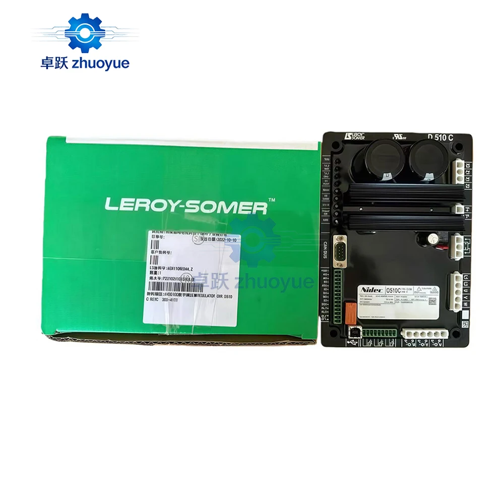 Regulador Automático de Voltaje para Generador Leroy Somer D510 Original AVR D510C-KIY-Connect para Estabilidad de Energía