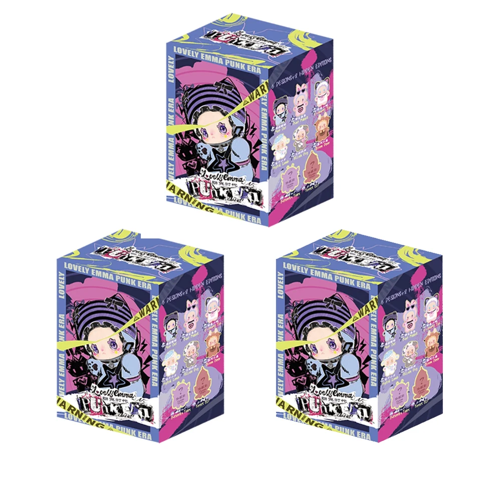 Lovely Emma Punk Era Series Blind Box Mystery Box Anime Figures