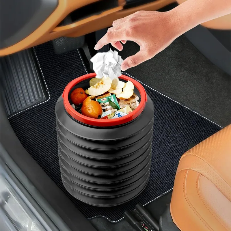 1/2Pcs 4L Car Trash…