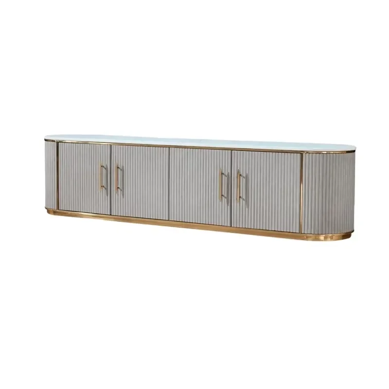 FO541 Contemporary Stylish Corner Long TV Stands Home Living Room Furniture TV Table