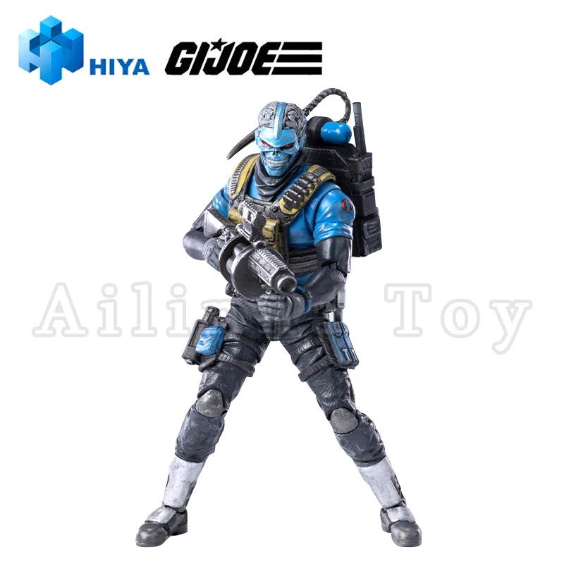 HIYA 1/18 4inch Action Figure Exquisite Mini Series G.I.Joe Range Viper Anime For Gift view 4
