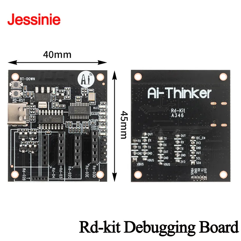 Rd-03E 24GHZ Radar Sensor Human Body Movement Precision Ranging Positioning Gesture Recognition Rd-03 Rd-03D Radar Sensor Rd-kit