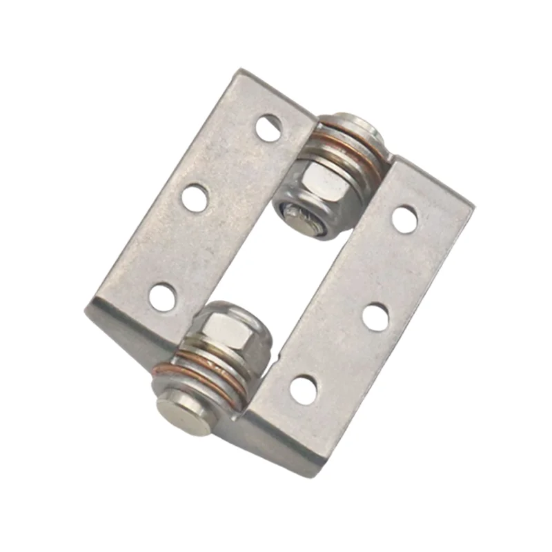 2pcs 304 Stainless Steel High Torque Damping Hinge Mechanical Equipment Cabinet Door Can Be Adjusted To Any Stop Position
