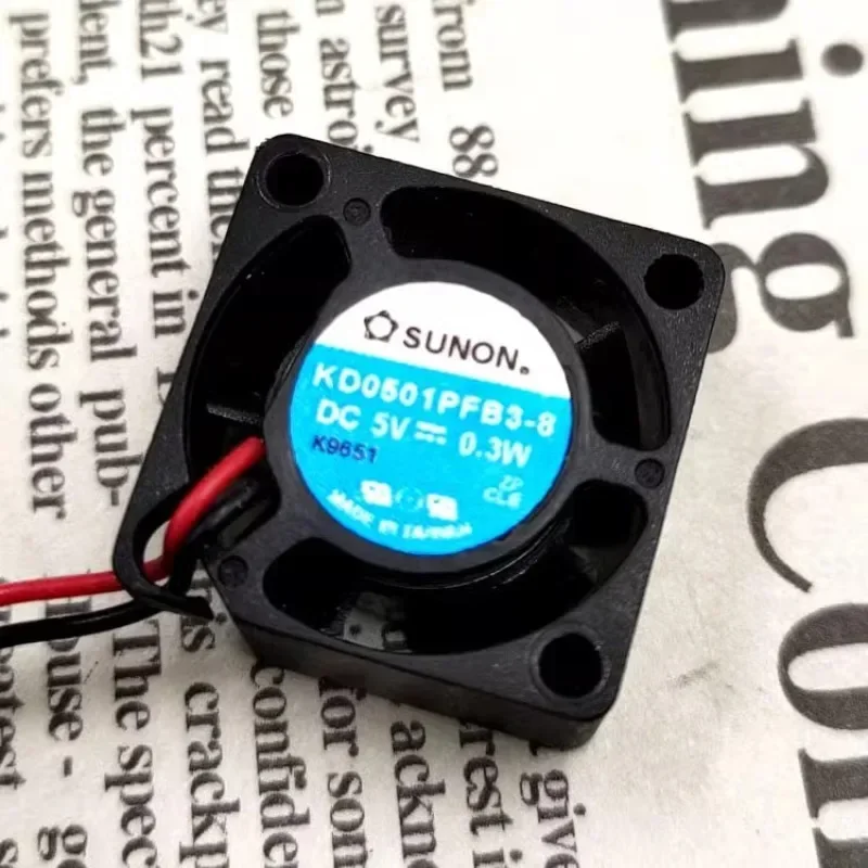New Cooler Fan For TAJUN KD0501PFB3-8 2010 DC 5V 0.3W 2CM 2-wire Axial Flow Fan 20*20*10mm