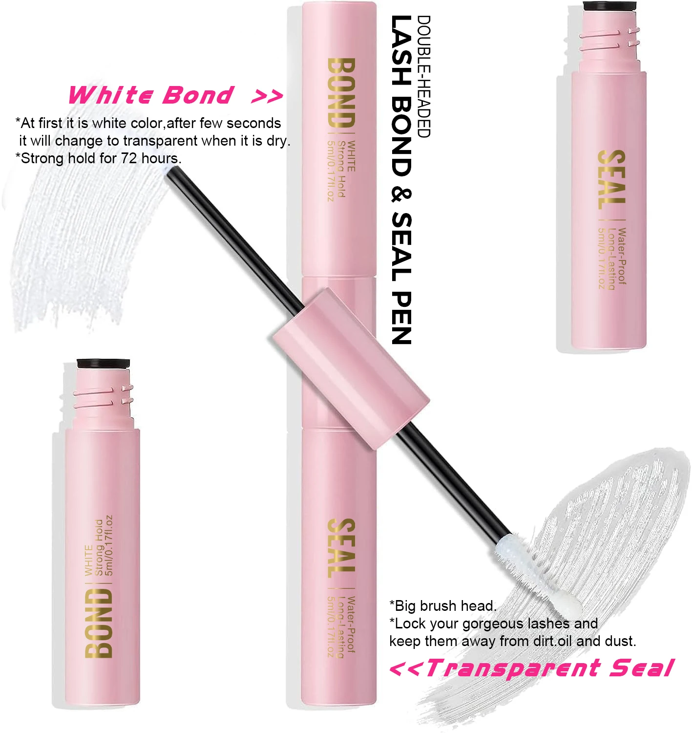 Abestyou Set of 3 Curl d 280pc - огляд і ціна Lash Extension Tweezers
