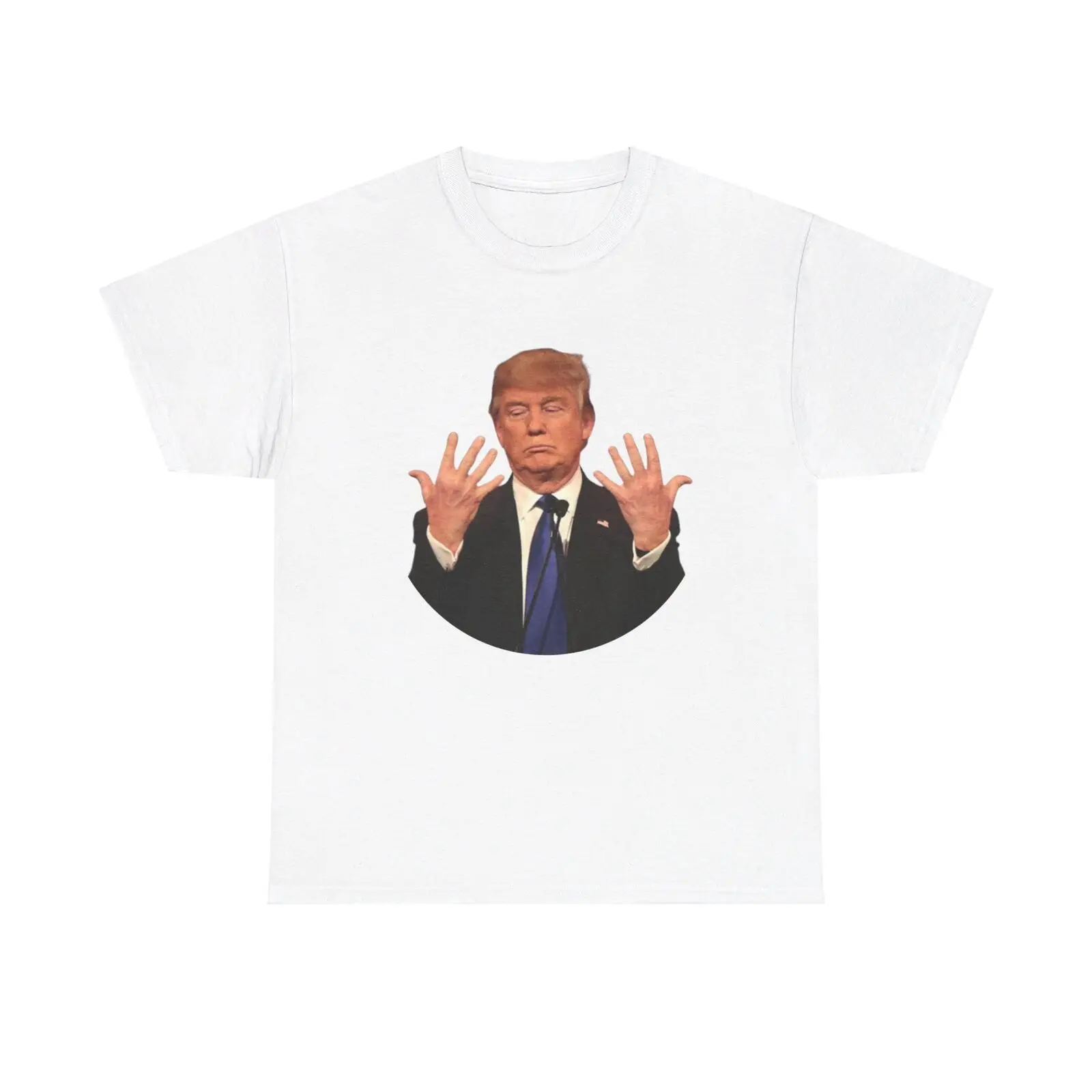 面白いドナルドトランプハンドTシャツ、クールな楽しみ、ヴィンテージのスピーチ、インスピレーションを得た写真画像、米国