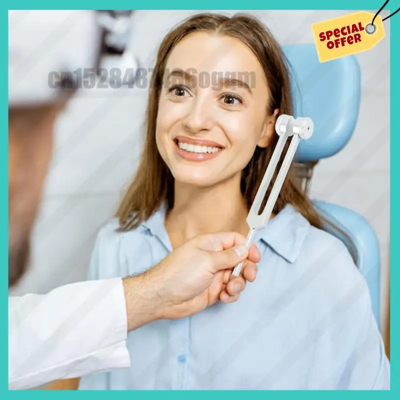 -ABJZ شوكة ضبط لمجموعة الشفاء (128 هرتز، 256 هرتز، 512 هرتز)، شوكة ضبط مع مطرقة منعكسة، لليوجا، العلاج الصوتي #2