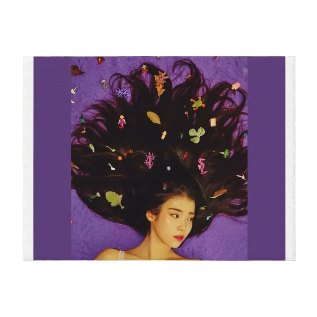 Iu Hair Art Throw B… - image