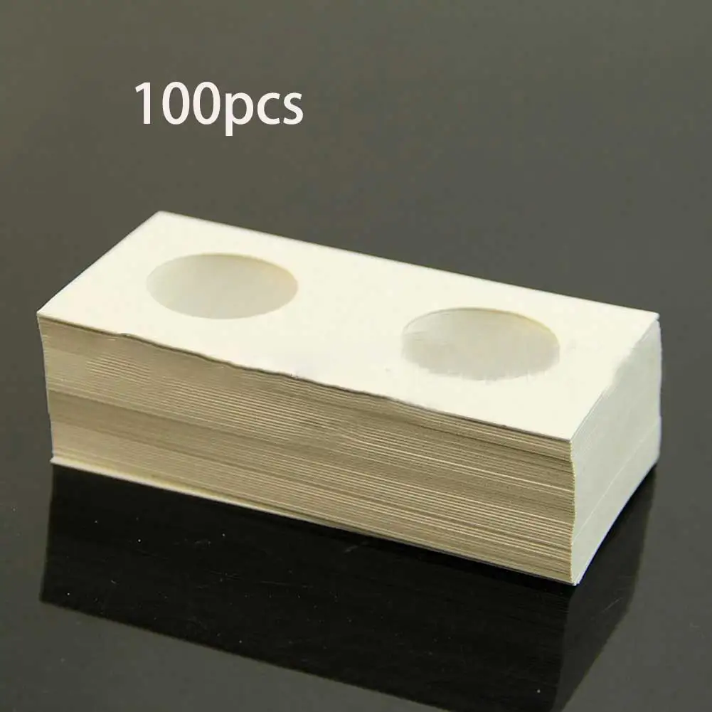 

100pcs Paper Clips Unfolding Size High Quality Storage Case 40mm Circle Diameter 50*50mm Folding Size Hot Sale