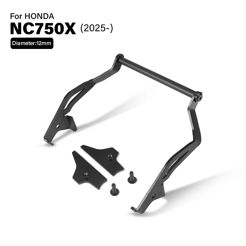 Nieuwe Motorfiets Navigatie Beugel GPS Smart Telefoon Houder Voorruit Mount Navigator Plaat Ondersteuning Voor Honda NC750X NC 750X 2025-