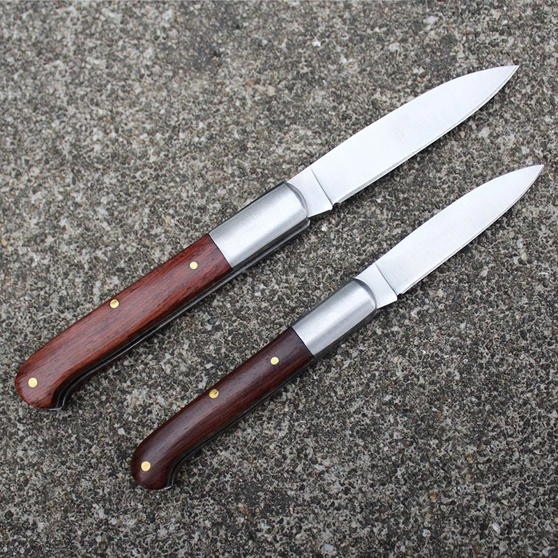 Folding Knife Classic European Style Lockless Sharp Fruit Knife Portable Outdoor Survival Pocket Knives Camping EDC Tools