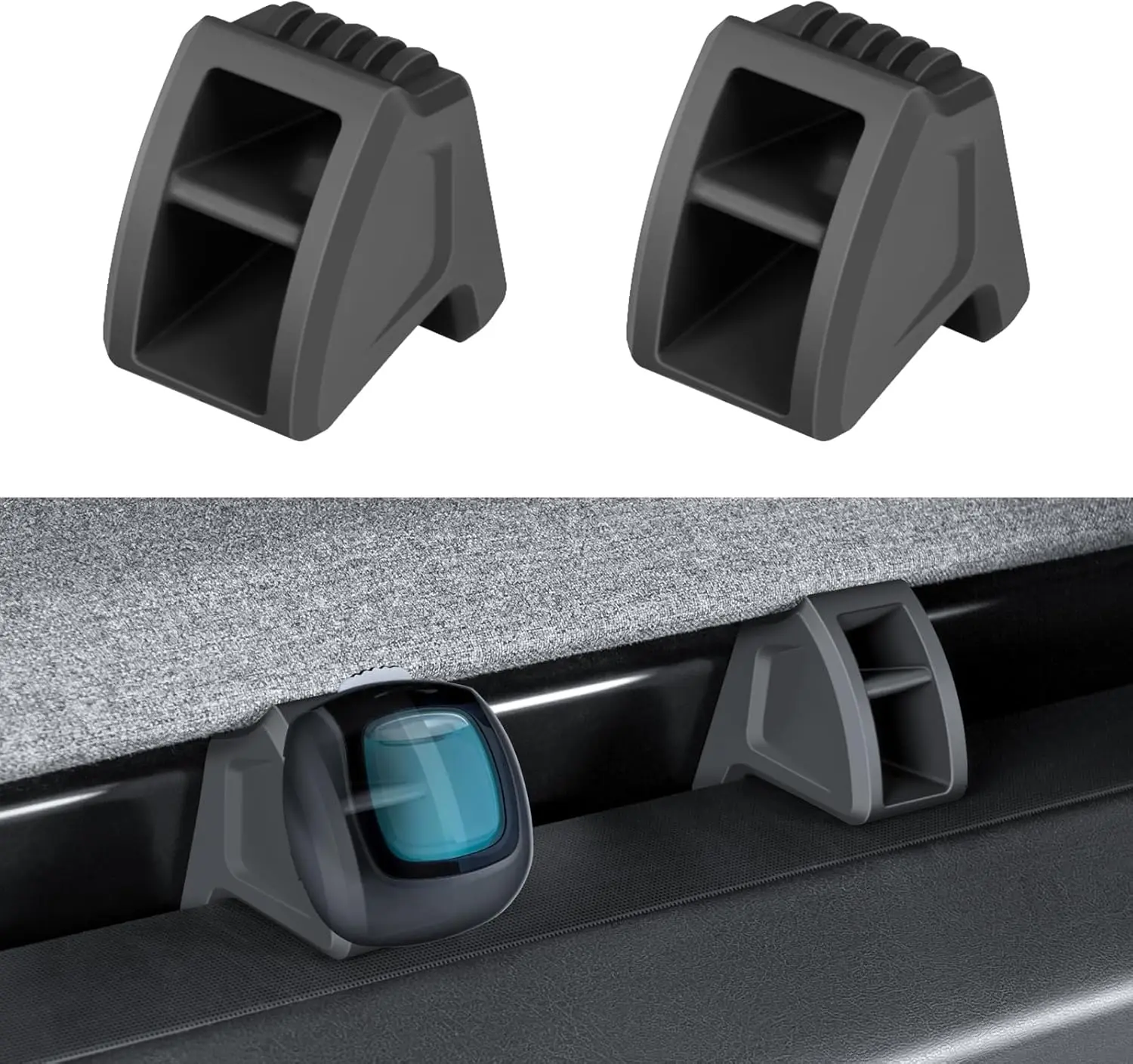 

Tesla Air Freshener Adapter 2PCS for Model 3/Y 2017-2025, Anti-Slip Vent Clip Compatible with Old/New Versions, (Freshener Excl)