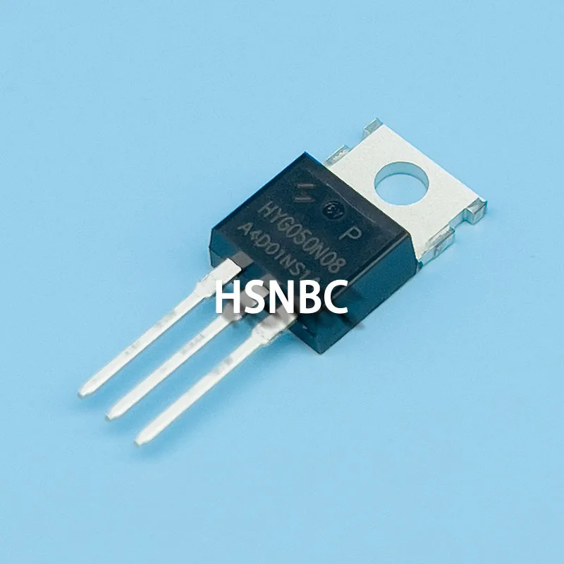 10 шт./лот G050N08 HYG050N08 HYG050N08NS1P 050N08 TO-220 130A 80 в MOSFET N-канальный силовой транзистор 100% новый оригинал