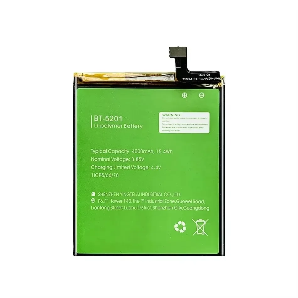 High Quality Battery 4000mAh for LEAGOO Power 2 Pro Power2 Pro BT-5201 BT5201 BT 5201 Batterie Batteria