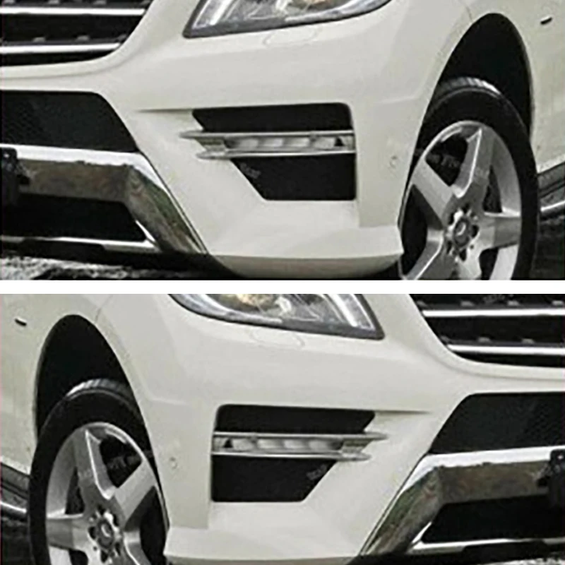 

Левый, правый светодиодный дневной ходовой фонарь для Mercedes Benz W164 X164 X204 ML350 ML450 GL450 GLK350 2009-2013 1649060151, 1649060251