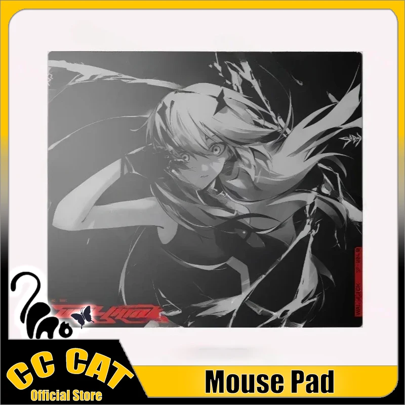 Wallhack Glass Gaming Mouse Pad Frenzy Sora Upgrade Faith Yume Coating Glass Smooth Fps Desk Mat Custom Office Gamer Accessories